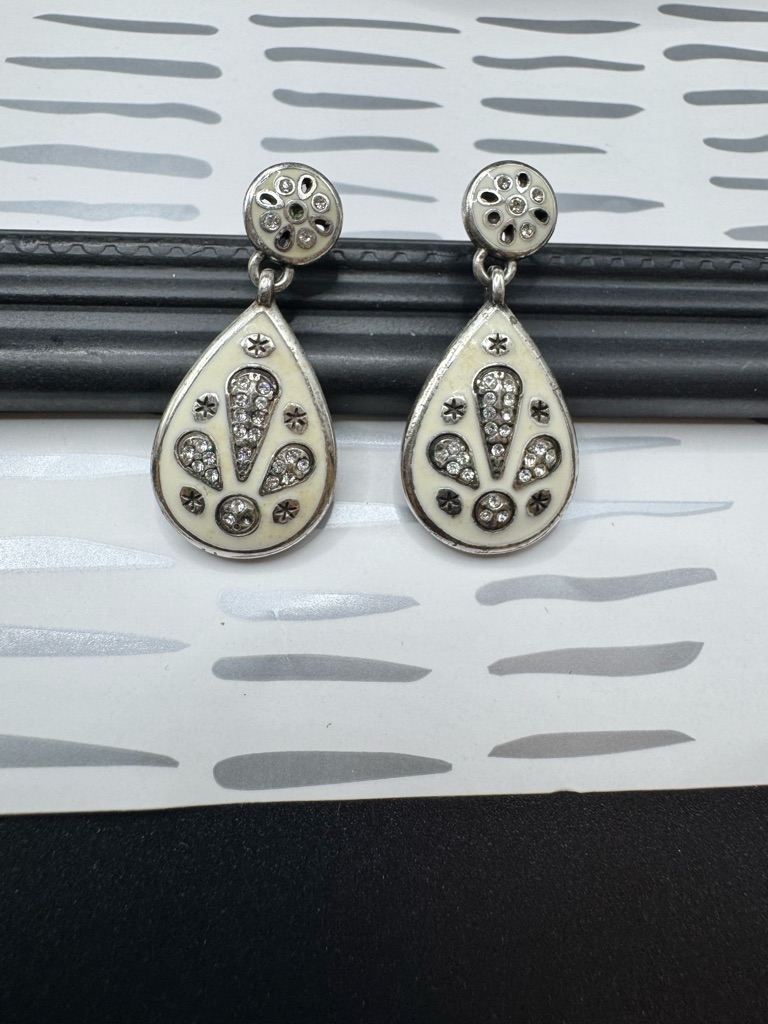 Brighton "Palm Desert" Drop Post Earrings With Swarovski Accents
